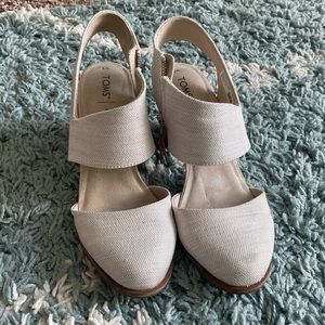 Toms Majorca block heel sandal